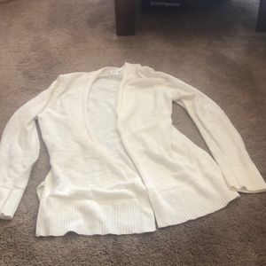 Gap White cardigan